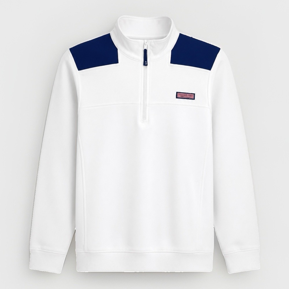 Vineyard Vines Preppy Women's 1/4 Zip Pullover Sweatshirt Size Small